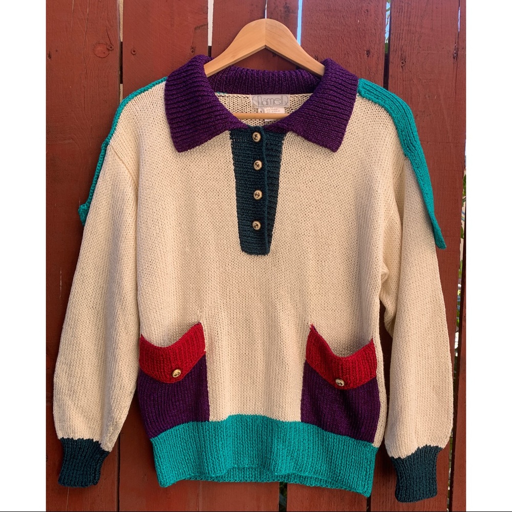 Nannell | Adorable Colorblock Sweater